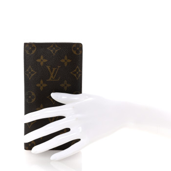 LOUIS VUITTON Monogram Porte Valeurs Checkbook Wallet