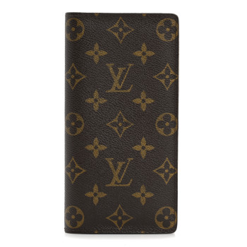LOUIS VUITTON Monogram Brazza Wallet