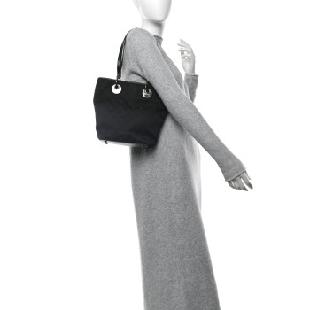 GUCCI Monogram Small Eclipse Tote Black