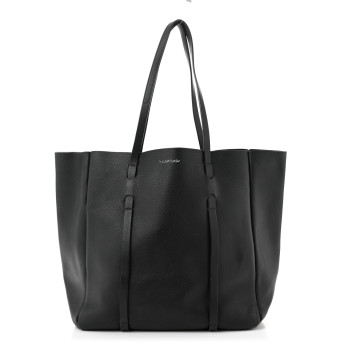 BALENCIAGA Calfskin Small Everyday Tote Black