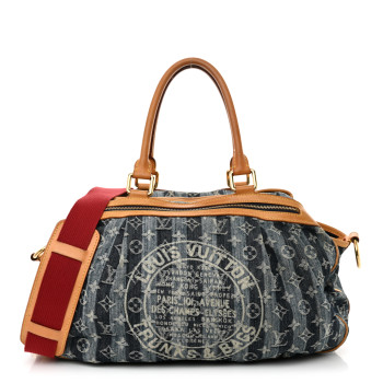 LOUIS VUITTON Denim Raye Cabas GM