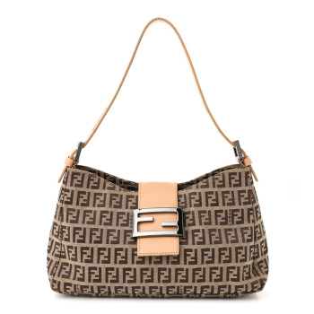 FENDI Zucchino Baguette  Beige