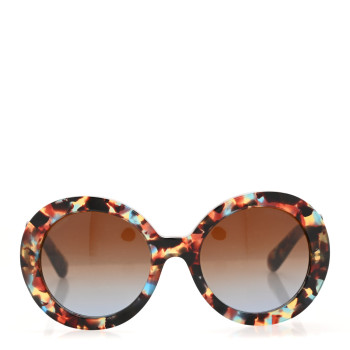 PRADA Baroque Sunglasses SPR 27N Tortoise Blue