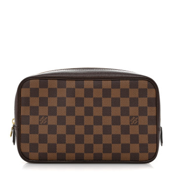 LOUIS VUITTON Damier Ebene Trousse Toilette 28
