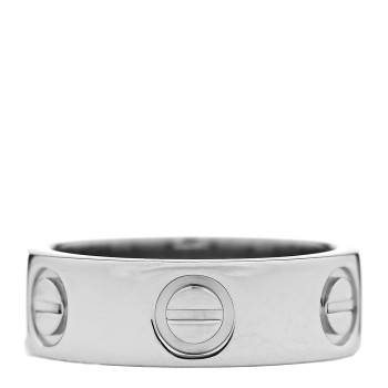 CARTIER Platinum 5.5mm LOVE Ring 46 3.75