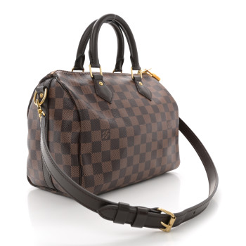 LOUIS VUITTON Damier Ebene Speedy Bandouliere 25 LOUIS VUITTON Damier Ebene Speedy Bandouliere 25
