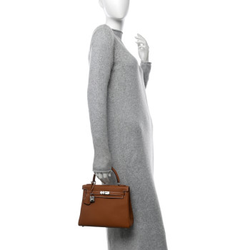 HERMES Togo Kelly Retourne 25 Gold