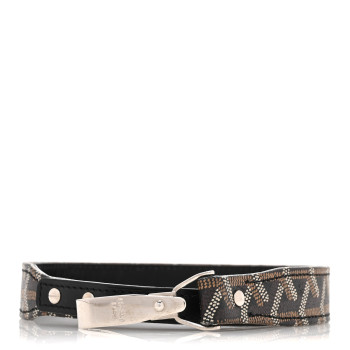 GOYARD Goyardine Dog Leash Black