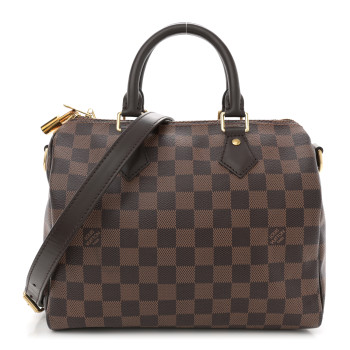 LOUIS VUITTON Damier Ebene Speedy Bandouliere 25 LOUIS VUITTON Damier Ebene Speedy Bandouliere 25