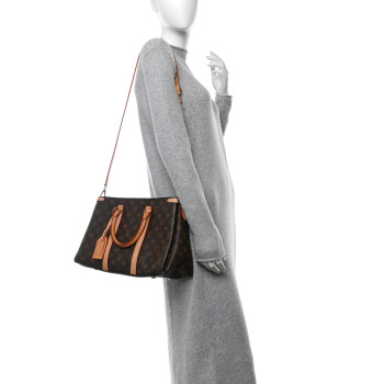 LOUIS VUITTON Monogram Soufflot MM LOUIS VUITTON Monogram Soufflot MM