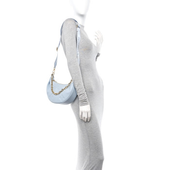 LOUIS VUITTON Calfskin Bubblegram Over The Moon Ice Blue LOUIS VUITTON Calfskin Bubblegram Over The Moon Ice Blue