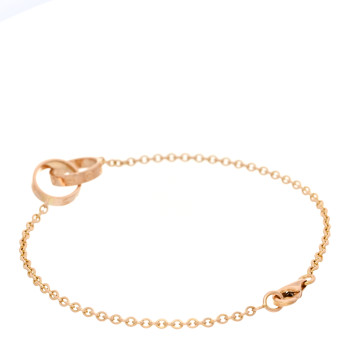 CARTIER 18K Pink Gold Interlocking LOVE Bracelet