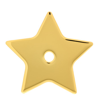 CHRISTIAN DIOR Calfskin Miss Dior Idol Barrette Pale Gold