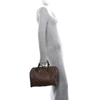 LOUIS VUITTON Damier Ebene Speedy 30