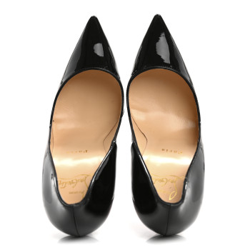 CHRISTIAN LOUBOUTIN Patent So Kate 120 Pumps 38.5 Black