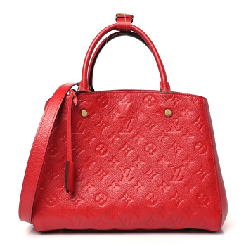 LOUIS VUITTON Empreinte Montaigne MM Cherry