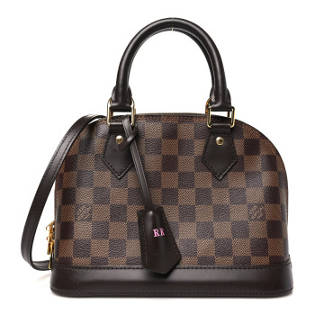 LOUIS VUITTON Damier Ebene Alma BB