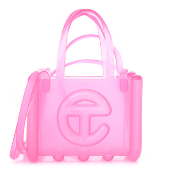 TELFAR x MELISSA Jelly Small Shopping Bag Clear Pink