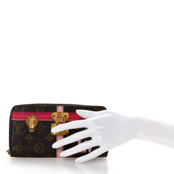 LOUIS VUITTON Monogram Summer Trunks Zippy Wallet