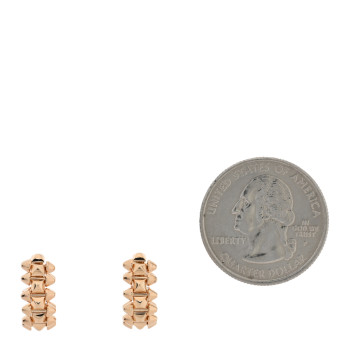 CARTIER 18K Pink Gold Mini Clash de Cartier Earrings