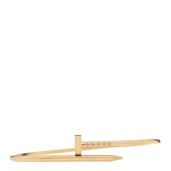 CARTIER 18K Yellow Gold Small Juste Un Clou Bracelet 16