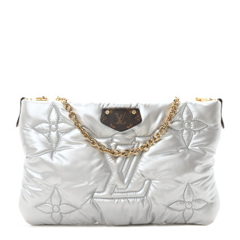 LOUIS VUITTON Econyl Monogram Pillow Maxi Multi Pochette Accessories Mini Pochette Silver