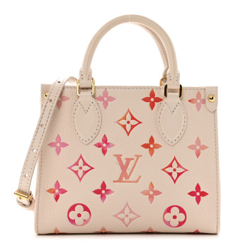 LOUIS VUITTON Empreinte Monogram Onthego BB Sunrise Aquarelle LOUIS VUITTON Empreinte Monogram Onthego BB Sunrise Aquarelle