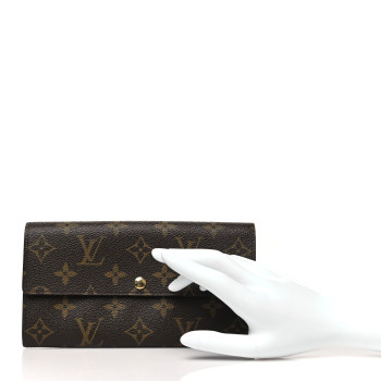 LOUIS VUITTON Monogram Sarah Wallet