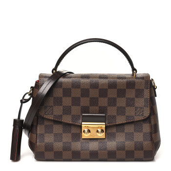 LOUIS VUITTON Damier Ebene Croisette LOUIS VUITTON Damier Ebene Croisette