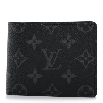 LOUIS VUITTON Monogram Eclipse Slender Wallet