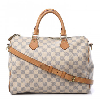 LOUIS VUITTON Damier Azur Speedy Bandouliere 30