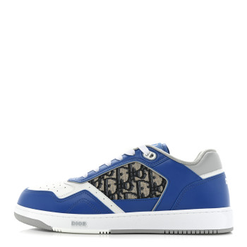 DIORメンズL CHRISTIAN DIOR Smooth Calfskin Jacquard Oblique Mens B27 Low