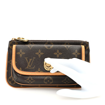 LOUIS VUITTON Monogram Tikal Pochette