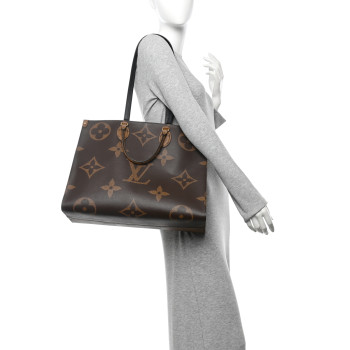 LOUIS VUITTON Reverse Monogram Giant Onthego GM