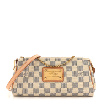 LOUIS VUITTON Damier Azur Eva Clutch