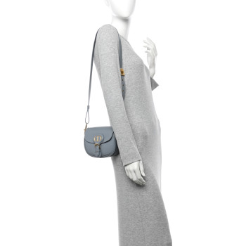 CHRISTIAN DIOR Box Calfskin Small Bobby Bag Cloud Blue