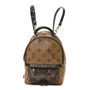 LOUIS VUITTON Reverse Monogram Palm Springs Backpack Mini