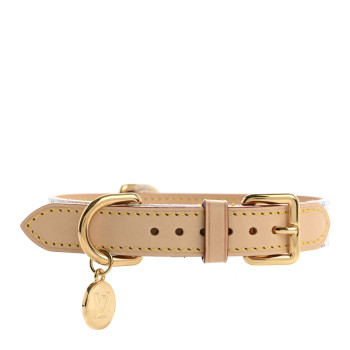LOUIS VUITTON LV X TM Monogram Multicolor Dog Collar White