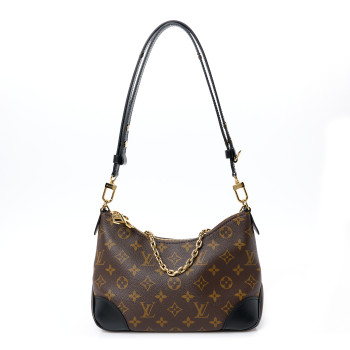 LOUIS VUITTON Monogram Boulogne NM Black