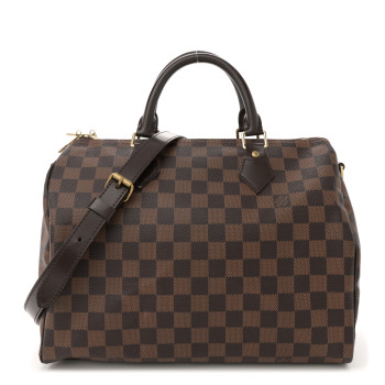 LOUIS VUITTON Damier Ebene Speedy Bandouliere 30