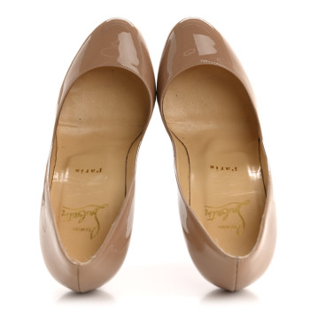 CHRISTIAN LOUBOUTIN Patent Simple 100 Pumps Nude