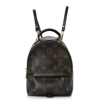 LOUIS VUITTON Monogram Palm Springs Backpack Mini
