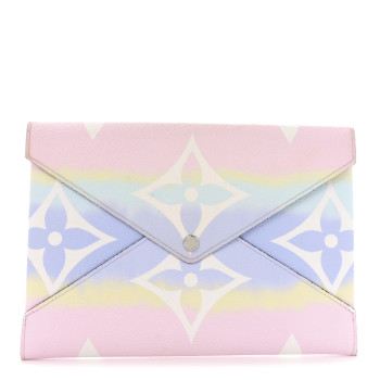 LOUIS VUITTON Monogram Escale Large Kirigami Pochette Pastel