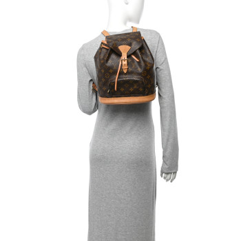 LOUIS VUITTON Monogram Montsouris MM Backpack