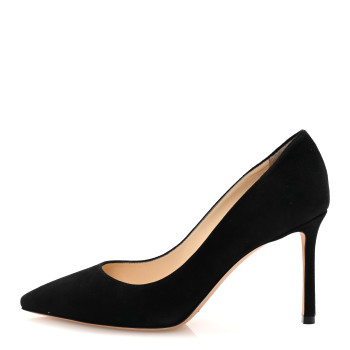 JIMMY CHOO Suede Romy 85 Pumps 36 Black