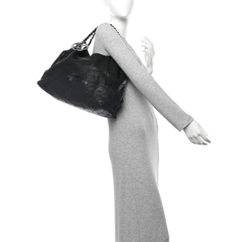 CHANEL Calfskin Baby Coco Cabas Black