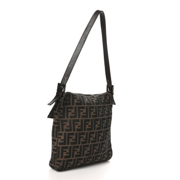FENDI Zucca Mama Baguette Tobacco