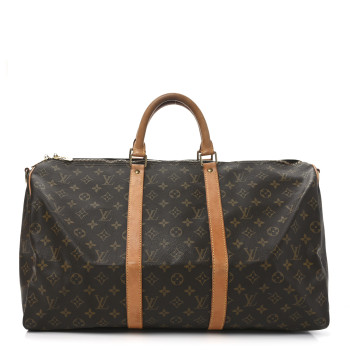 LOUIS VUITTON Monogram Keepall Bandouliere 50