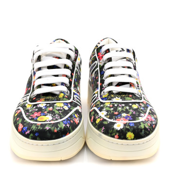 JIMMY CHOO Nylon Ditsy Hawaii Sneakers 36 Multicolor