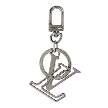 LOUIS VUITTON Millionaires Bag Charm Key Holder Silver